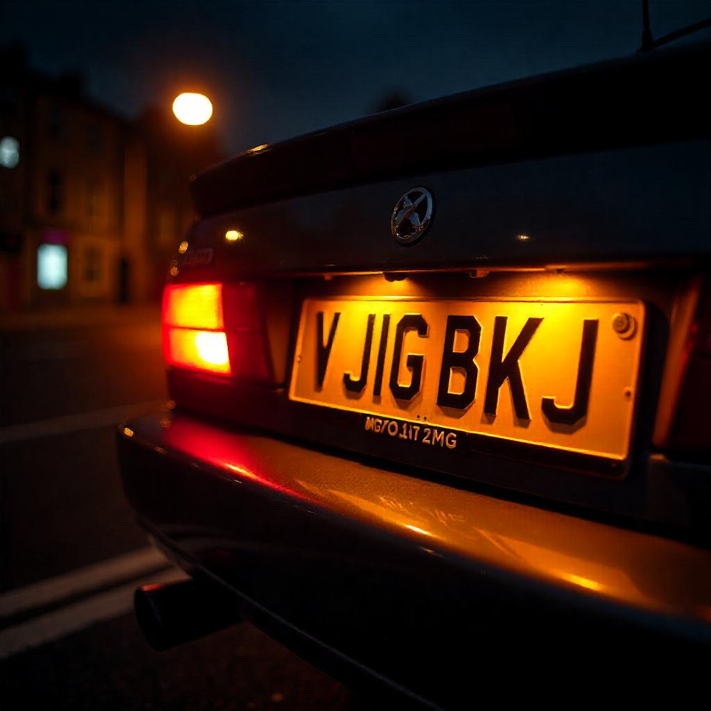 Number Plate Light